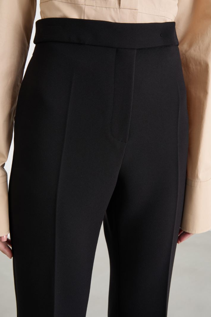 Straight-leg sablé trousers Intrend - 3