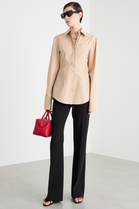 Straight-leg sablé trousers Intrend