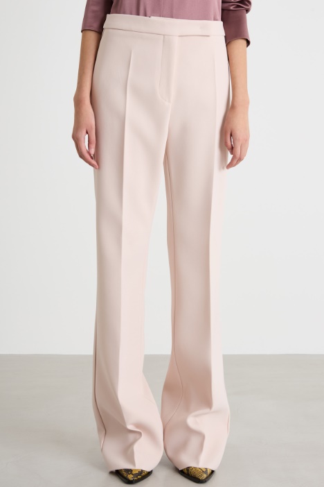Pantalone dritto in sablé