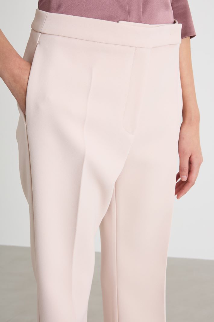 Straight-leg sablé trousers Intrend - 3