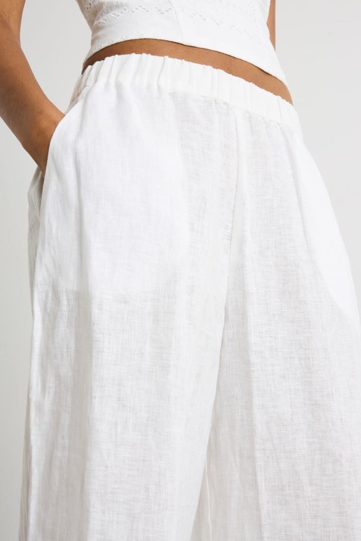 Linen trousers Intrend - 3