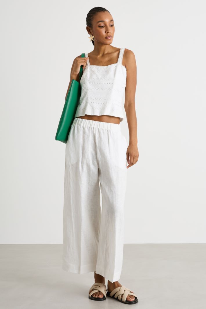 Linen trousers Intrend