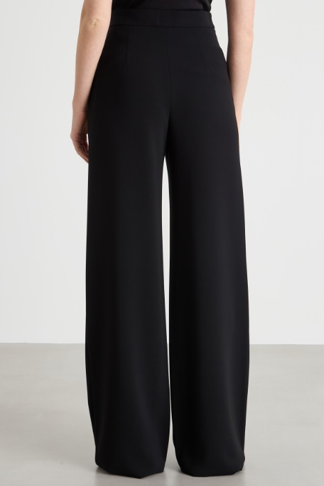 Pantalón ancho de cady