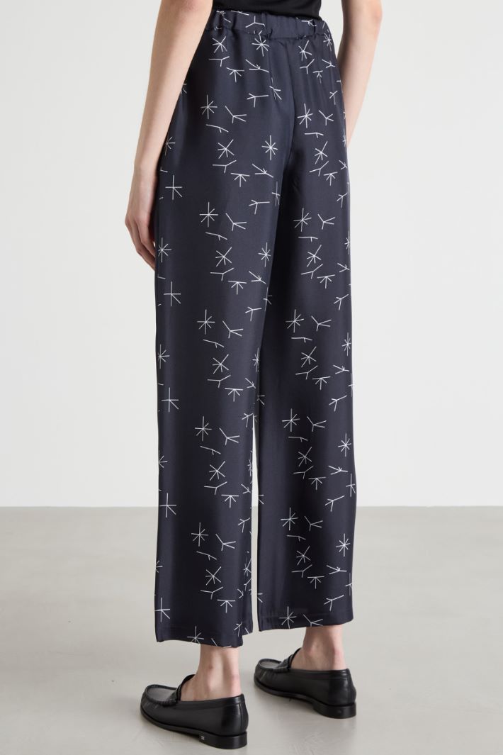 Pantalone palazzo stampato Intrend - 4