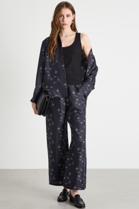 Pantalone palazzo stampato Intrend
