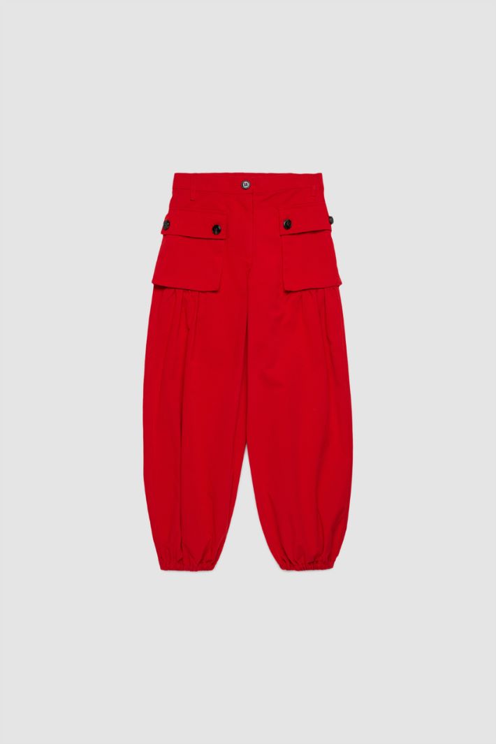 Drill Cargo Trousers Intrend