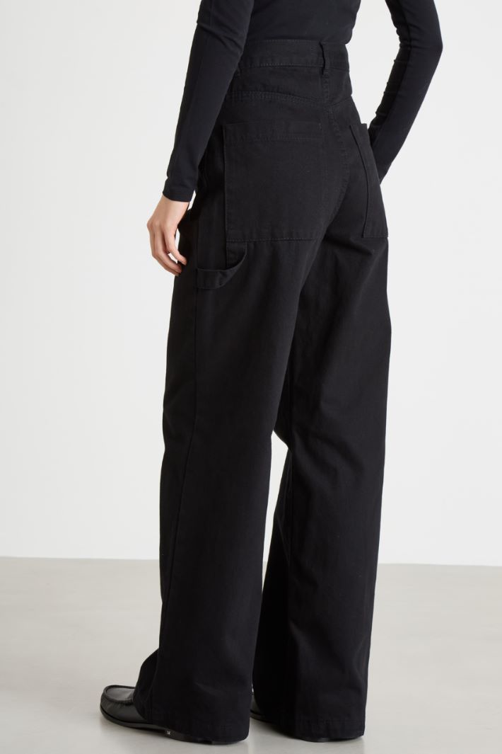 Wide-leg trousers Intrend - 4