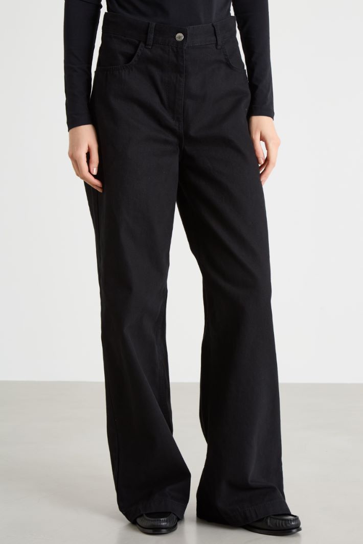 Wide-leg trousers Intrend - 2