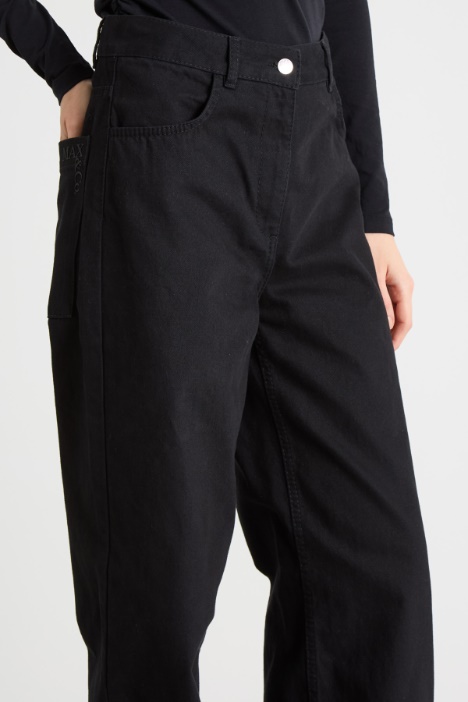 Pantalone wide leg