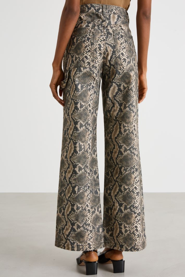 Wide-leg trousers Intrend - 4