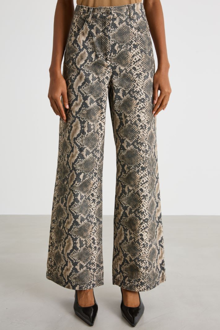 Wide-leg trousers Intrend - 2