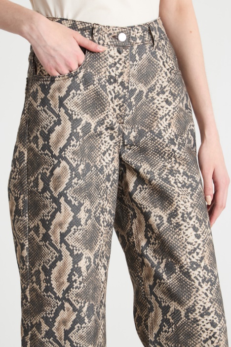 Pantalone wide leg