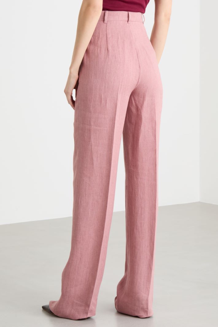 Pantalone dritto in batavia Intrend - 4