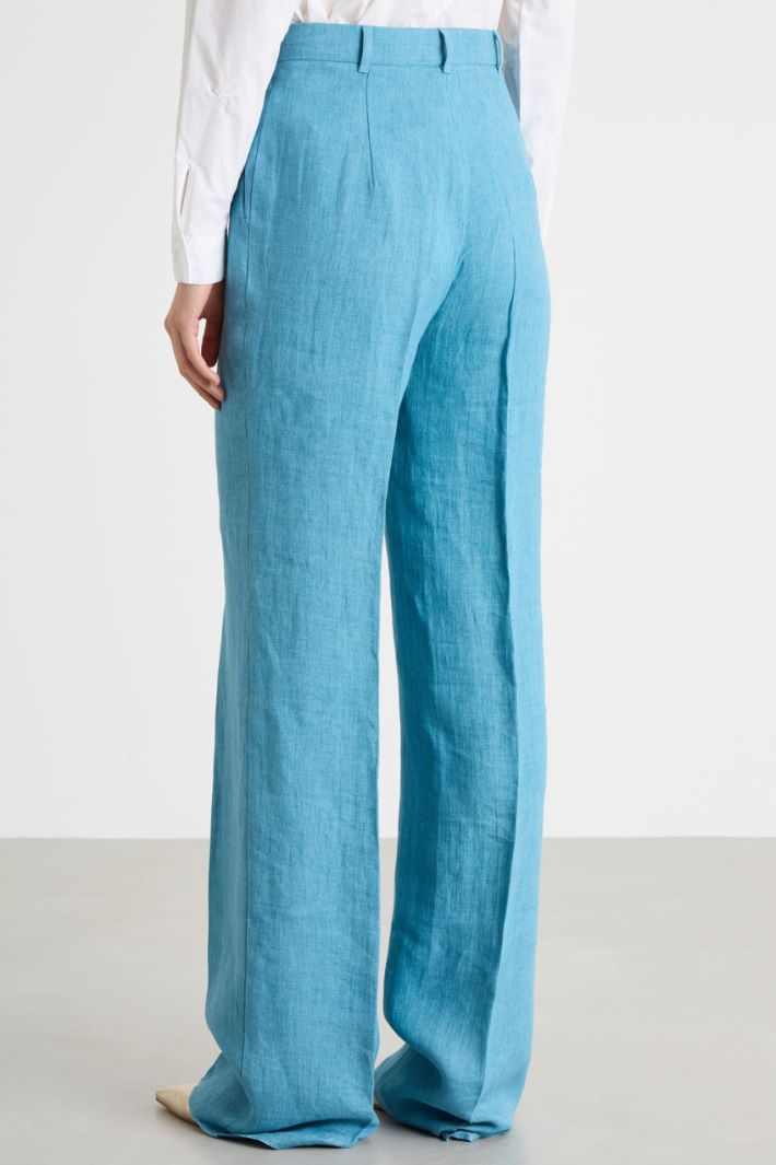 Pantalone dritto in batavia Intrend - 4