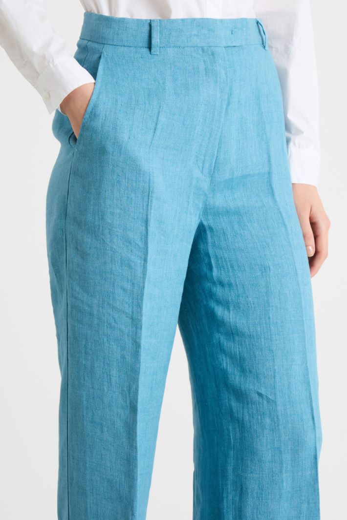 Pantalone dritto in batavia Intrend - 3