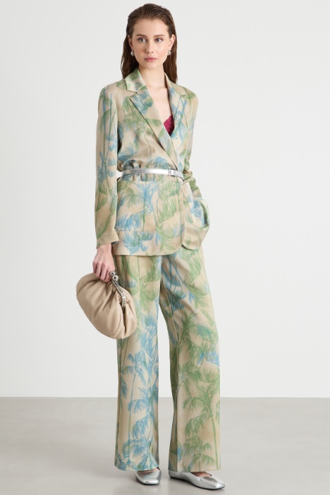 Satin palazzo trousers Intrend