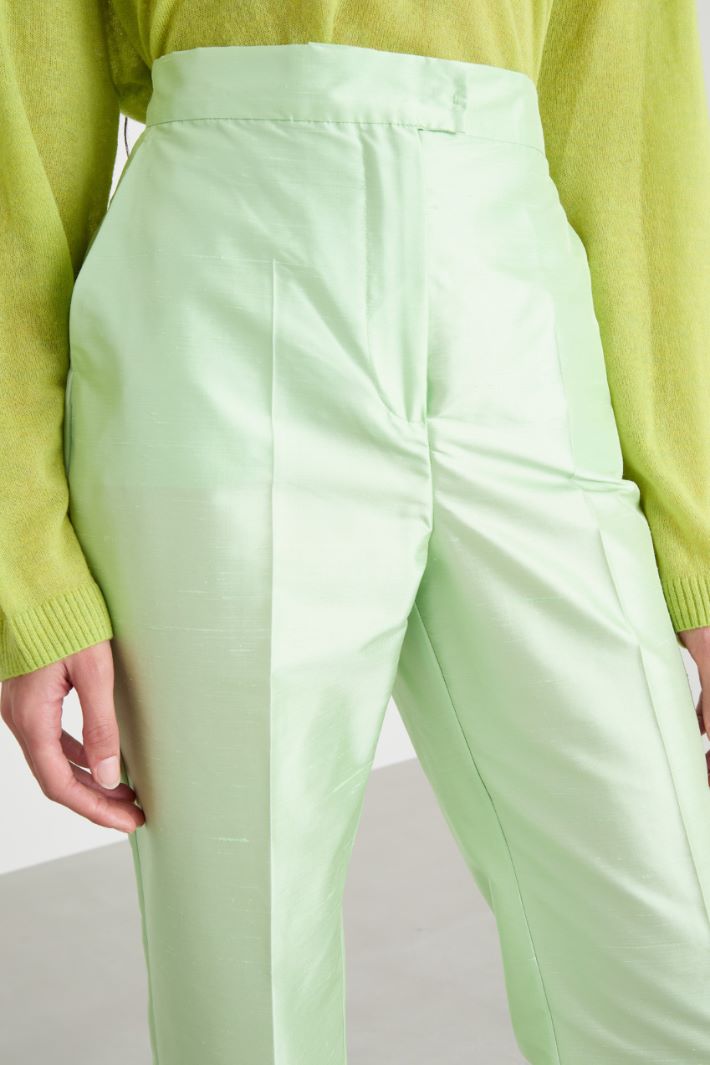 Shantung trousers Intrend - 3