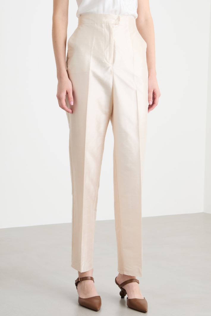 Shantung trousers Intrend - 2