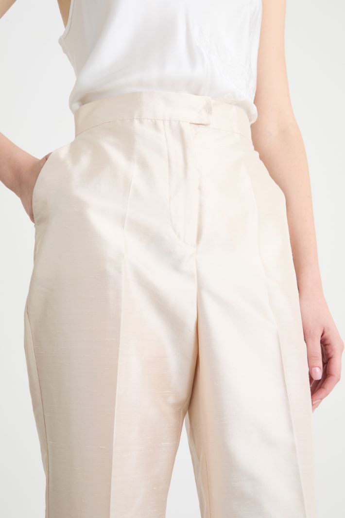 Shantung trousers Intrend - 3