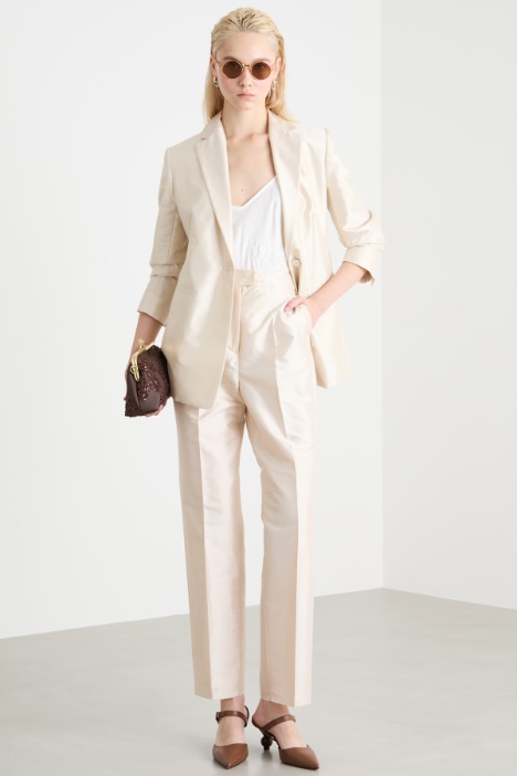 Shantung trousers Intrend