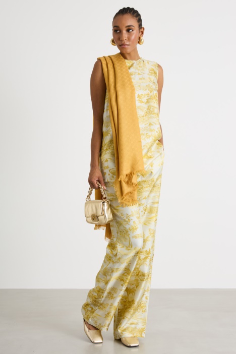 Pantalone palazzo stampato Intrend