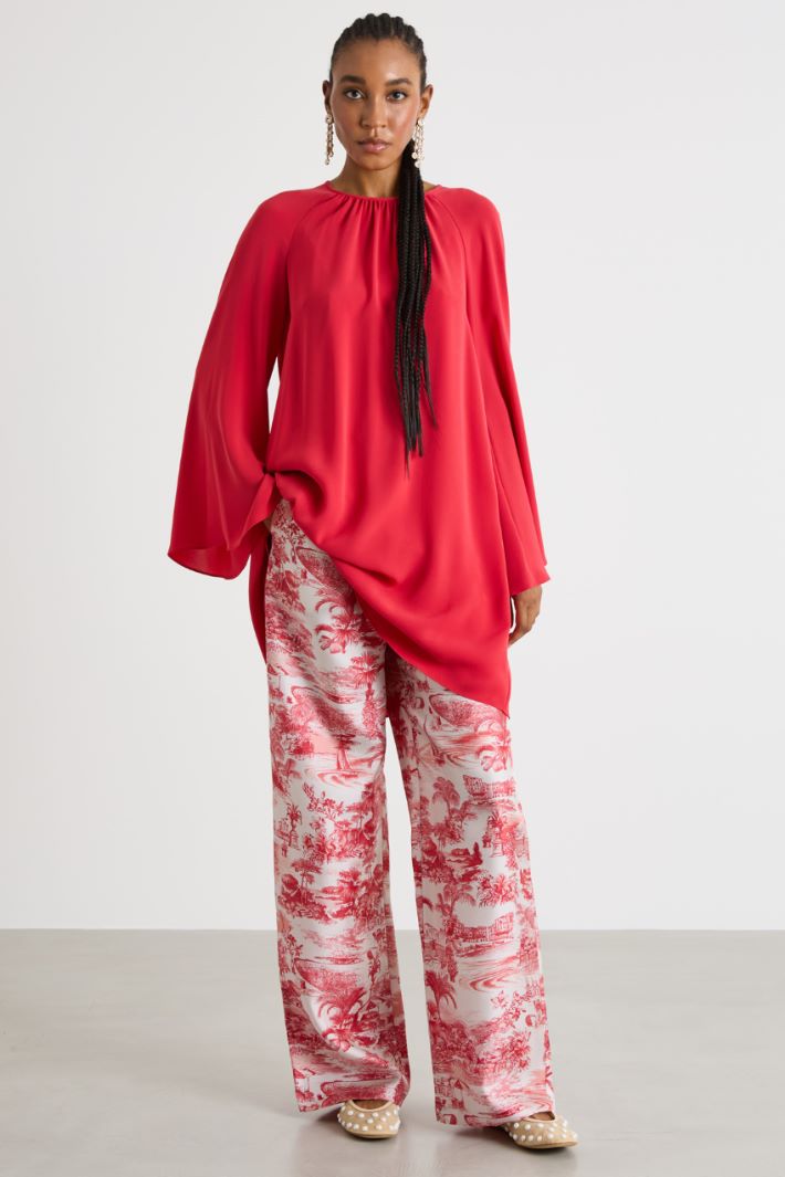 Pantalone palazzo stampato Intrend