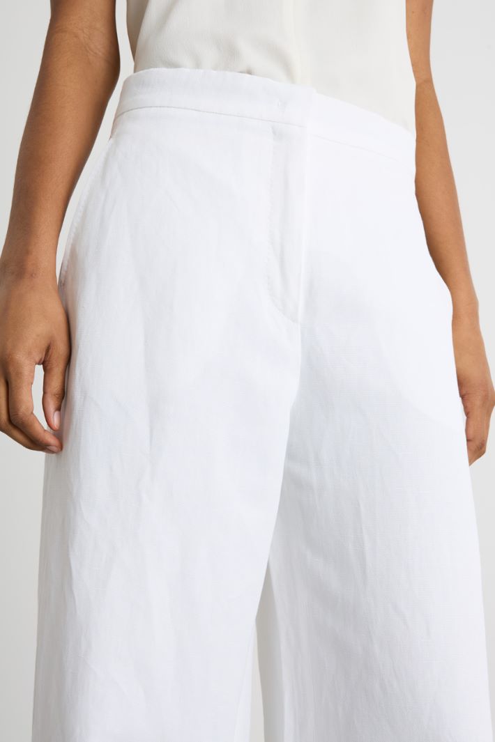 Fluid wide-leg trousers Intrend - 3