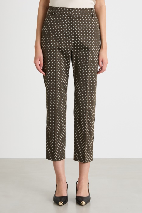 Pantalone a sigaretta con tasche