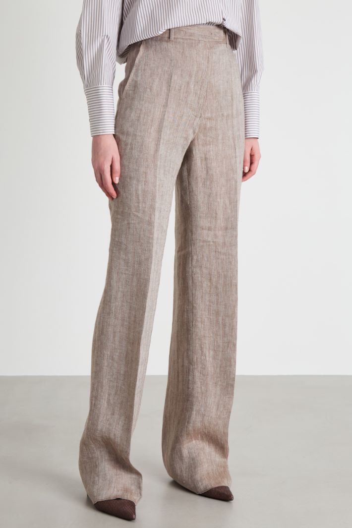 High-waisted trousers Intrend - 2