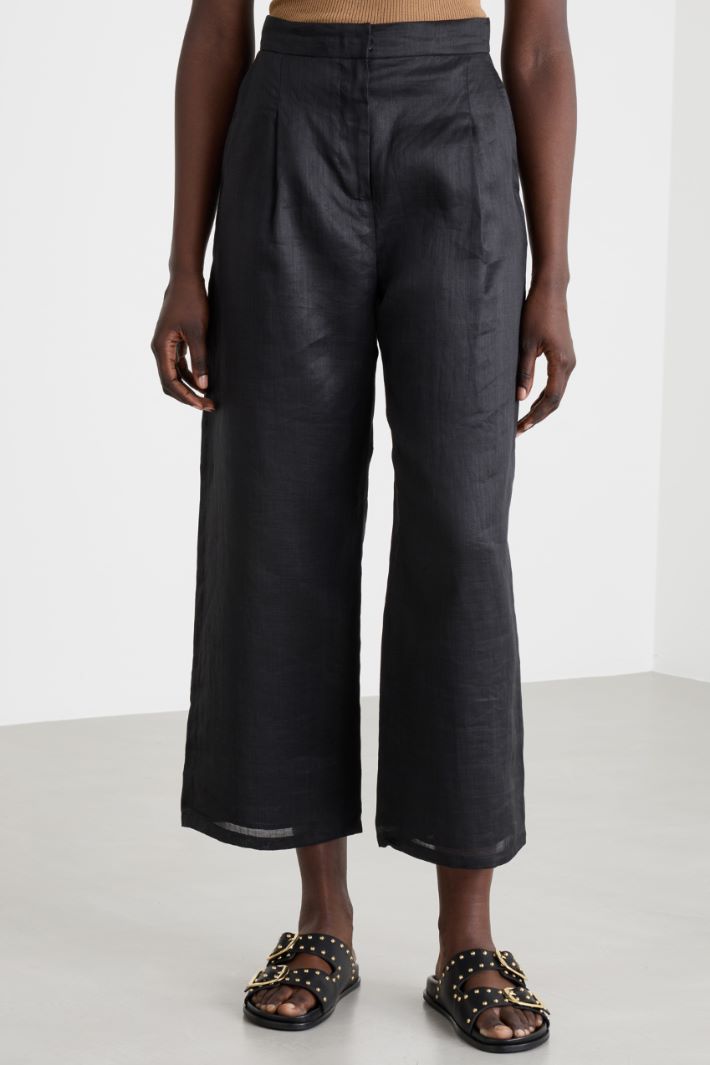 Pantalone wide leg leggero Intrend - 2