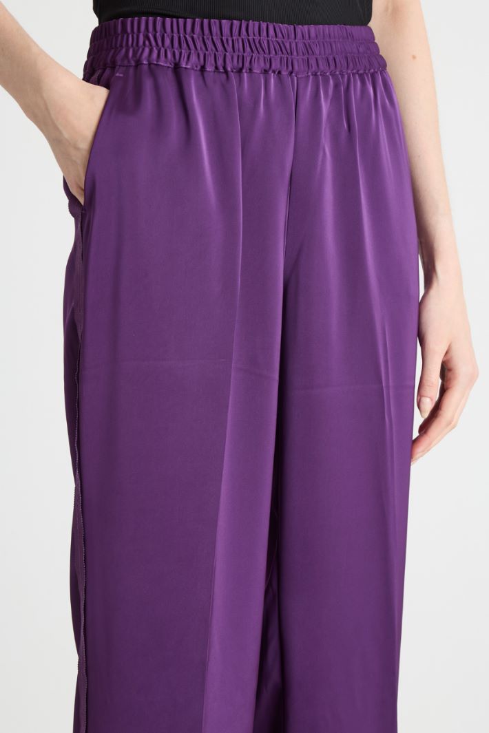 Fluid satin trousers Intrend - 3