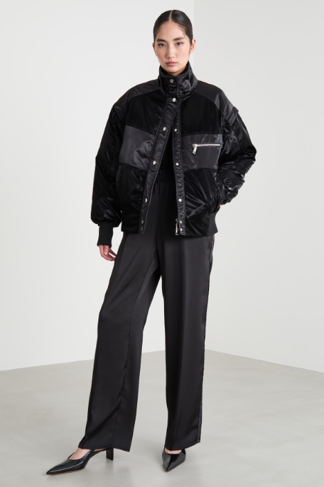 Fluid satin trousers Intrend