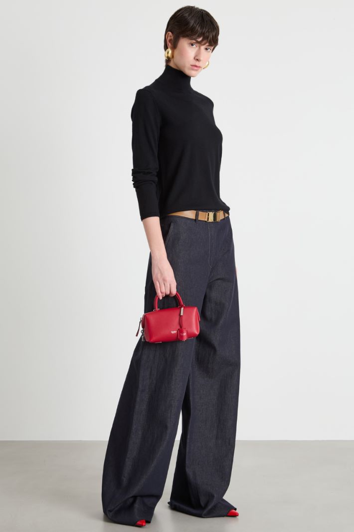 Drill palazzo trousers Intrend