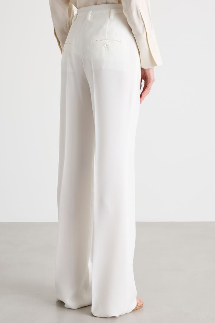 Pantalone ampio in cady Intrend - 4