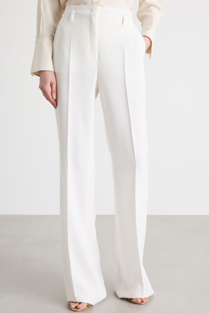 Pantalone ampio in cady Intrend - 2