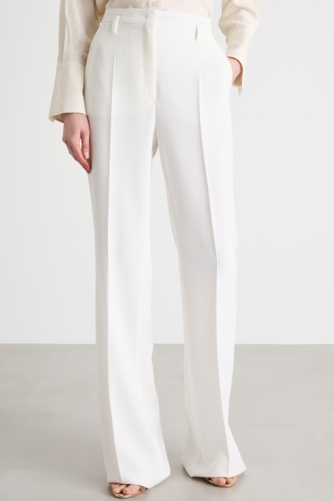 Pantalone ampio in cady