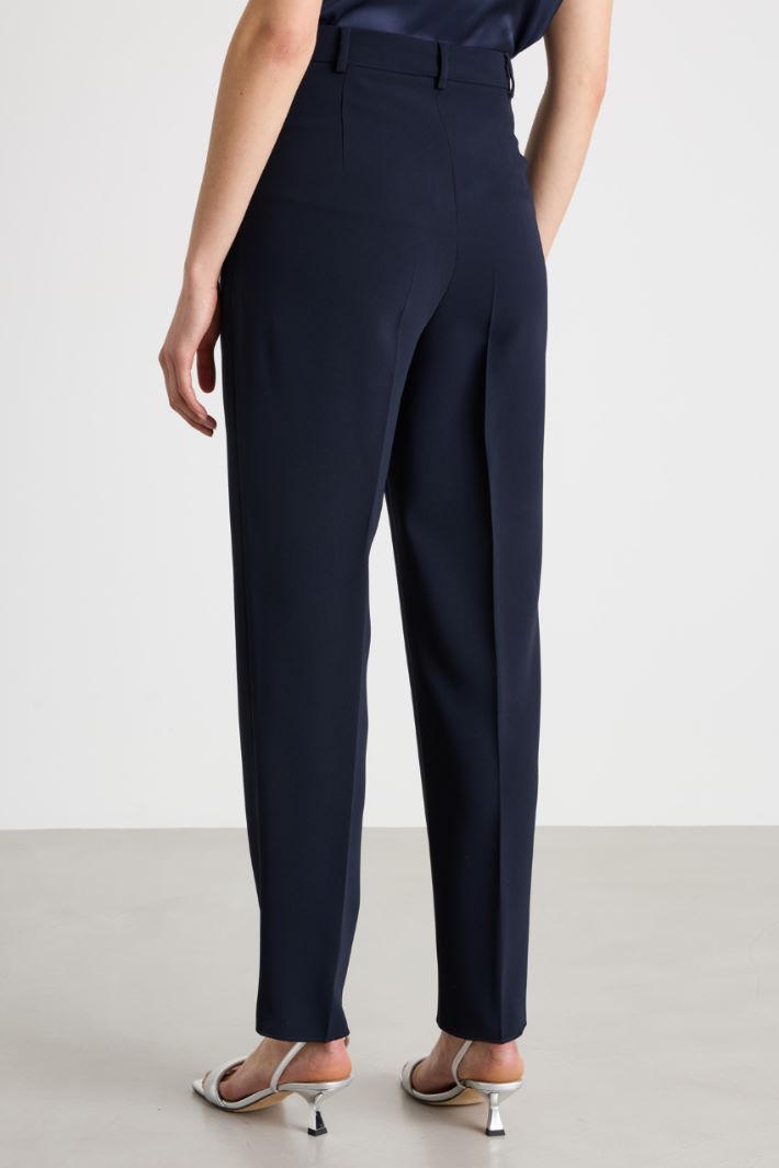 Pantalone a sigaretta con pinces Intrend - 4
