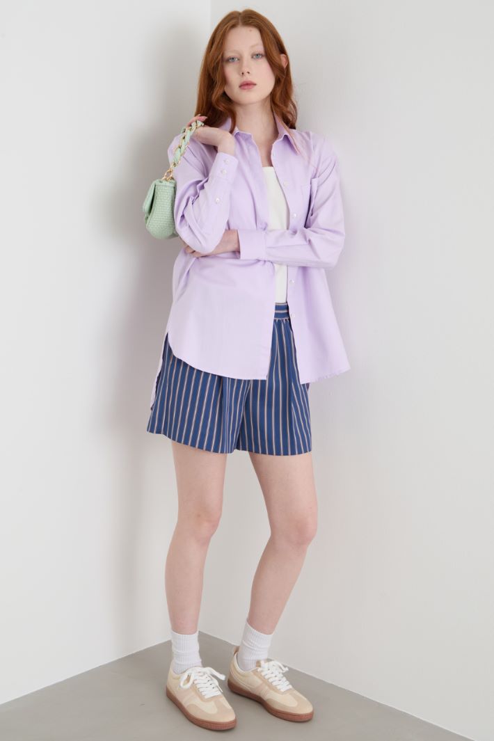 Satin shorts Intrend