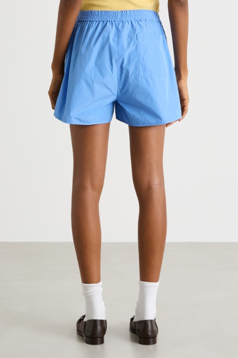 Shorts in taffetà