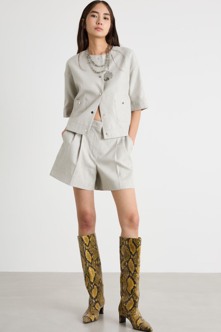 Twill shorts Intrend