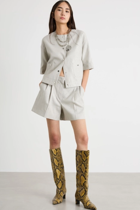 Twill shorts - Intrend