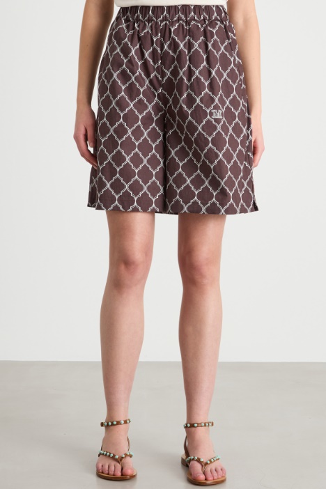 Bermudas con cintura elástica