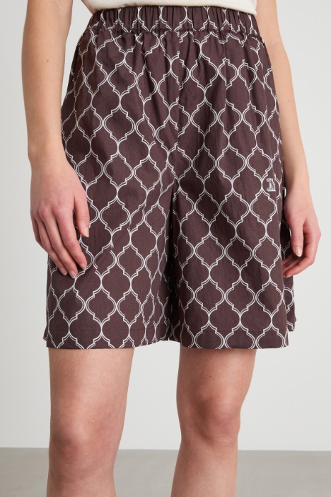 Bermudas con cintura elástica