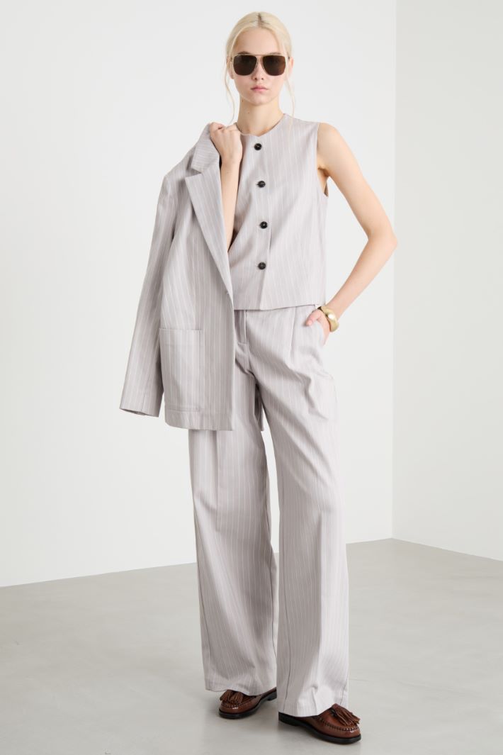 Pinstripe waistcoat Intrend