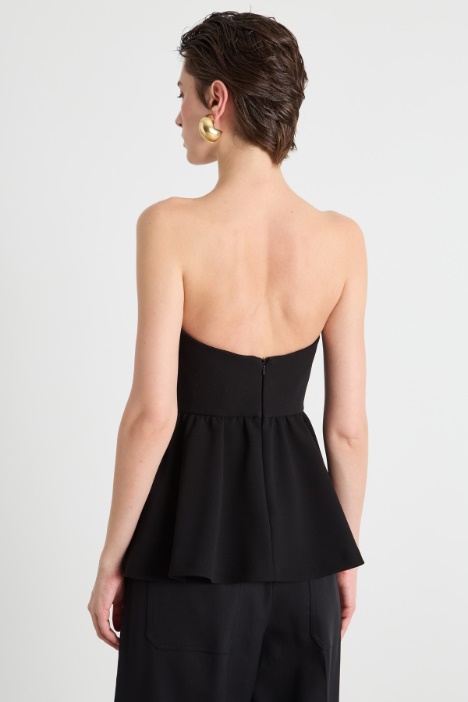 Top bustier in sablé