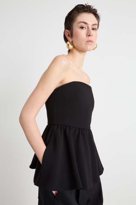 Top bustier in sablé