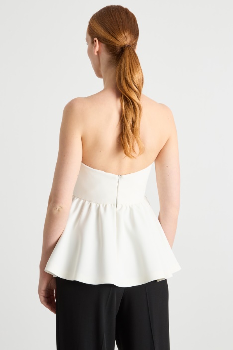 Top bustier in sablé