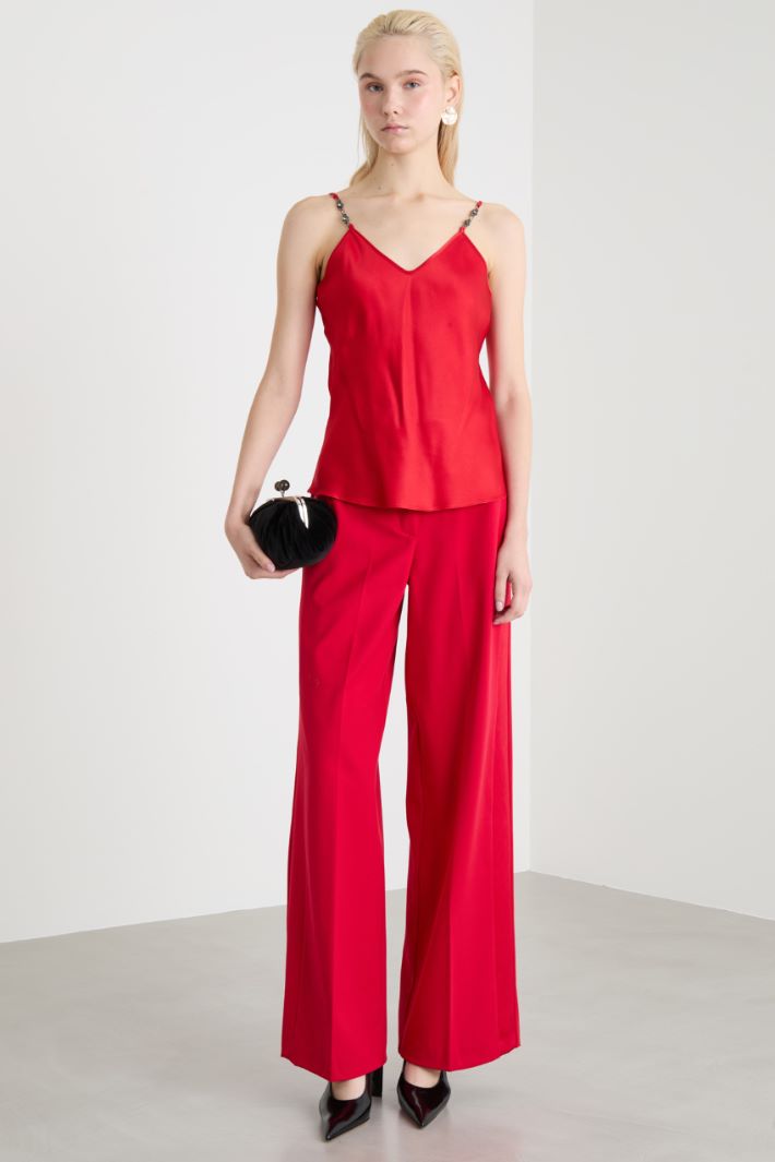 Satin slip top Intrend