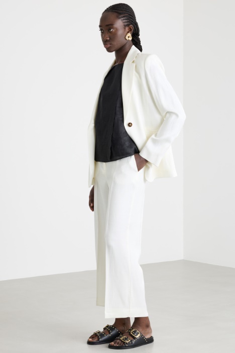 Top con scollo all'americana Intrend