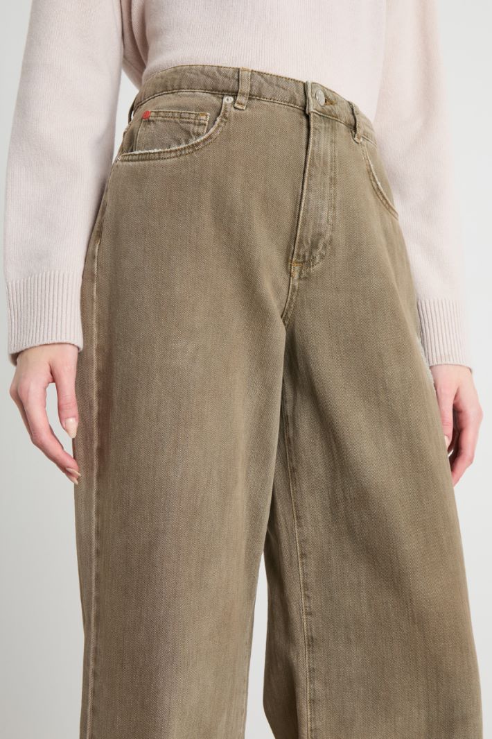 Distressed straight-fit jeans Intrend - 3